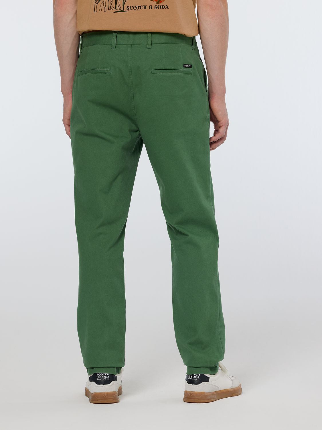 Stuart Washed Cotton Blend Chino