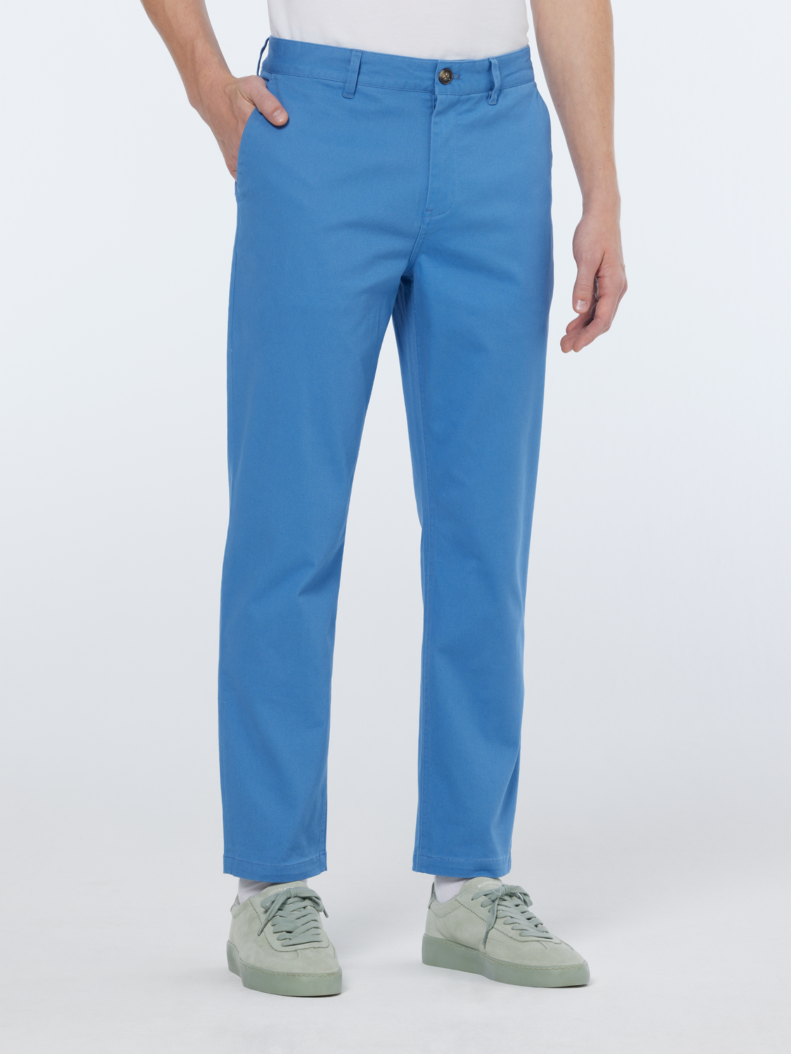 Drift Washed Cotton Blend Chino