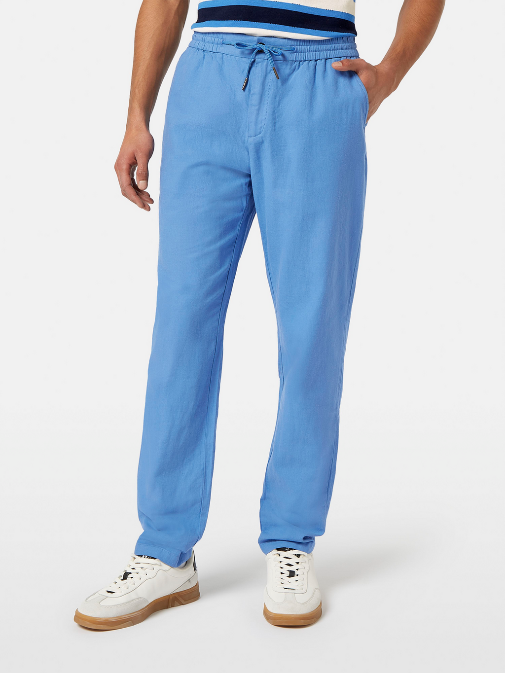 Warren Cotton Linen Straight Jogger