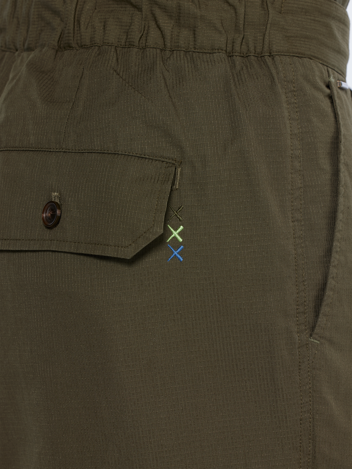 Straight Fit Cotton Ripstop Cargo Pant