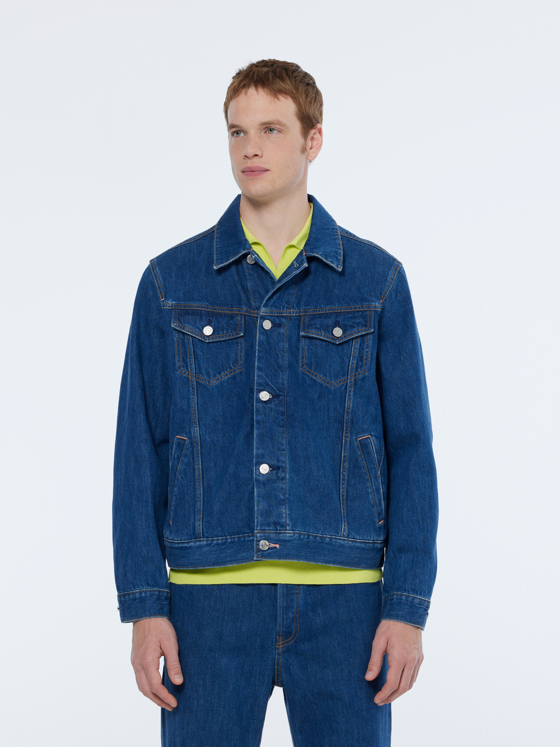 Denim Trucker Jacket | Imagine Blue – Scotch & Soda Denim Trucker Jacket | Imagine Blue – Scotch & Soda