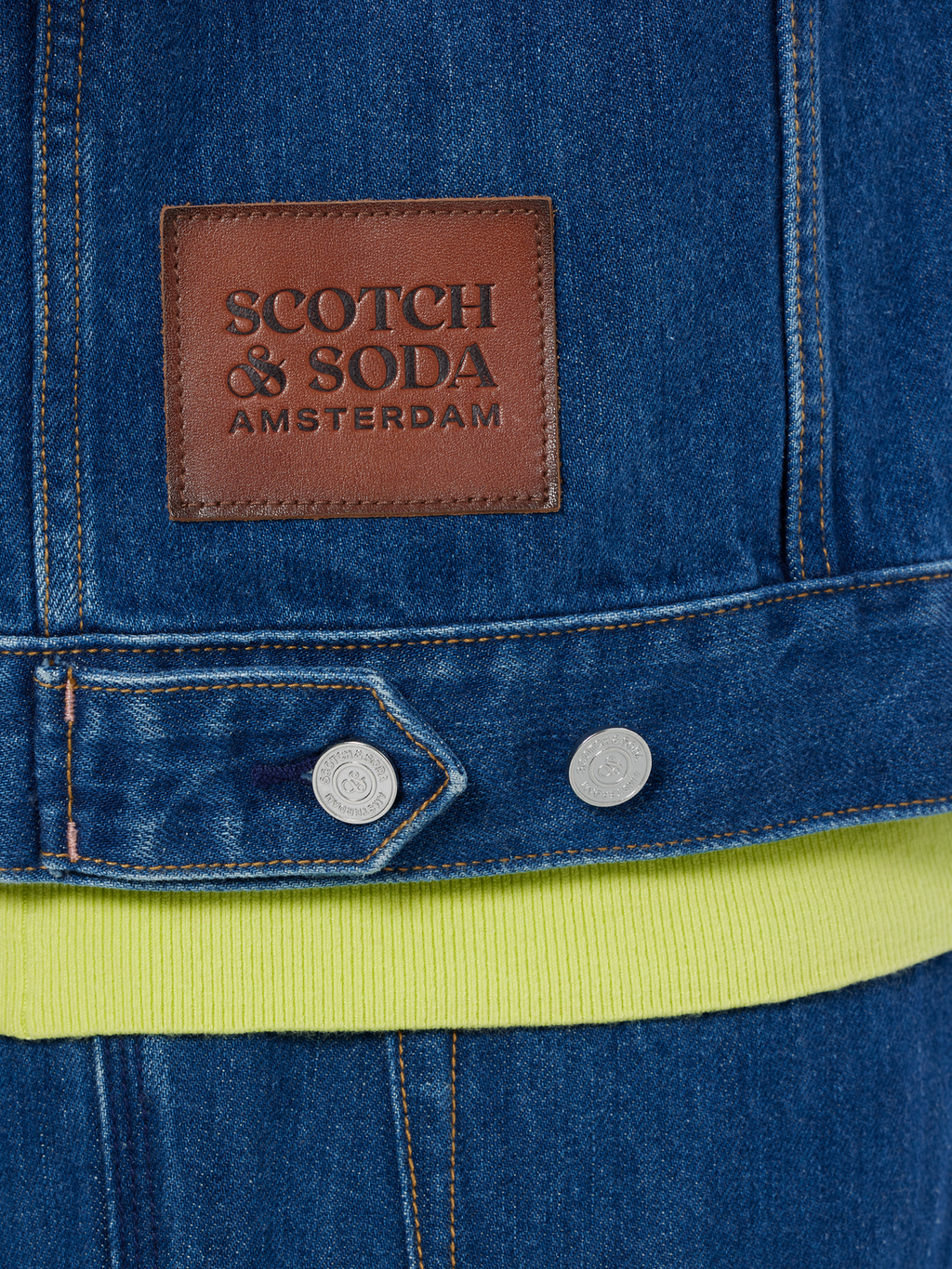 Denim Trucker Jacket | Imagine Blue – Scotch & Soda Denim Trucker Jacket | Imagine Blue – Scotch & Soda