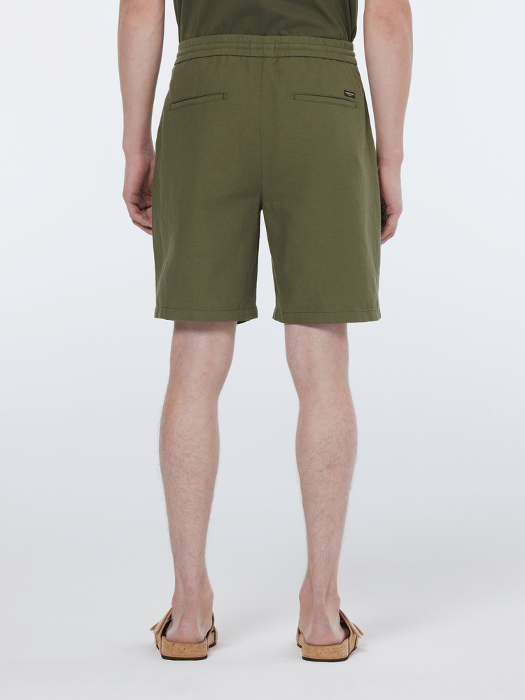 Fave Cotton Linen Relaxed Fit Bermuda Short