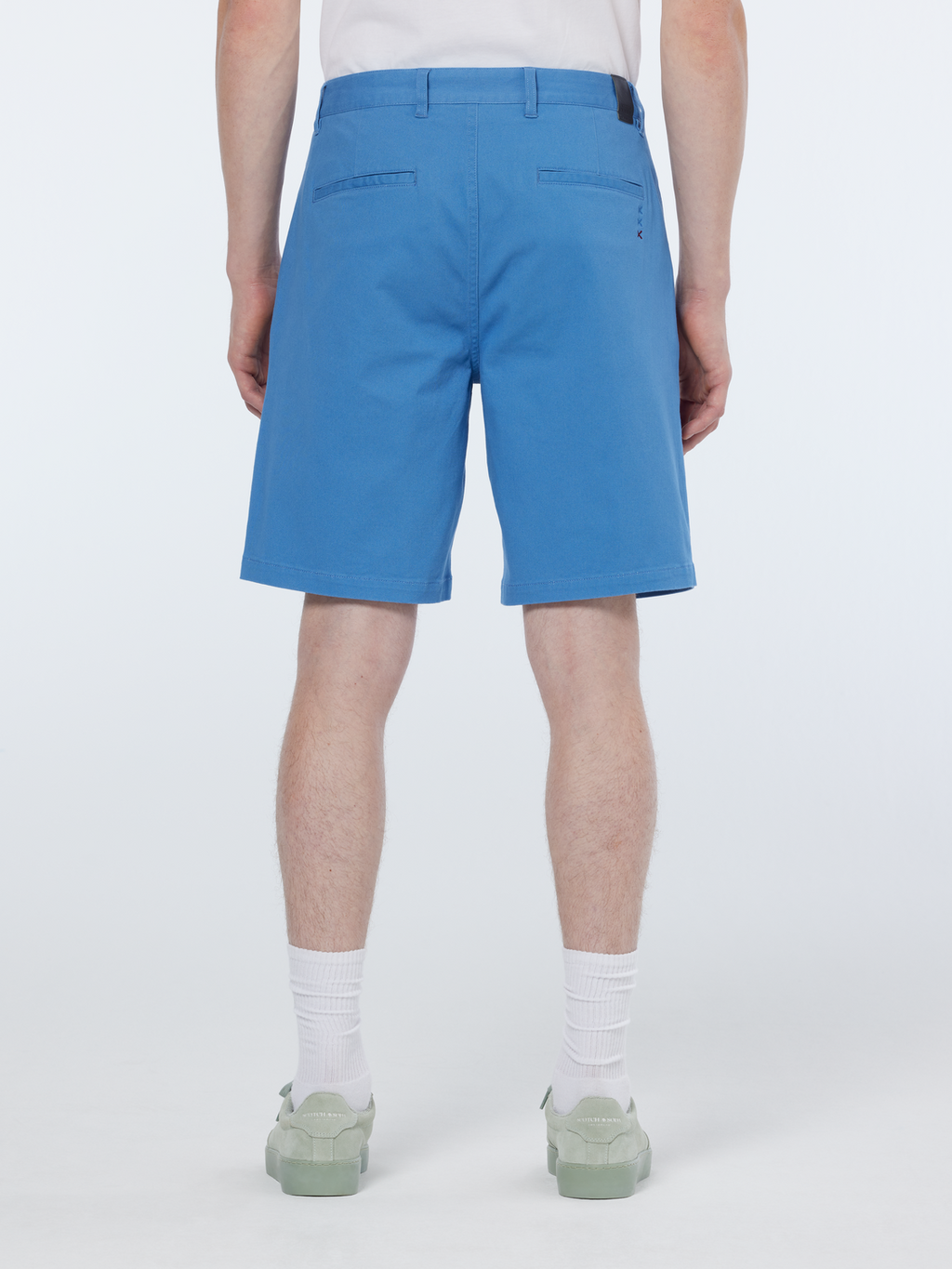 Stuart Washed Cotton Blend Regular Fit Short