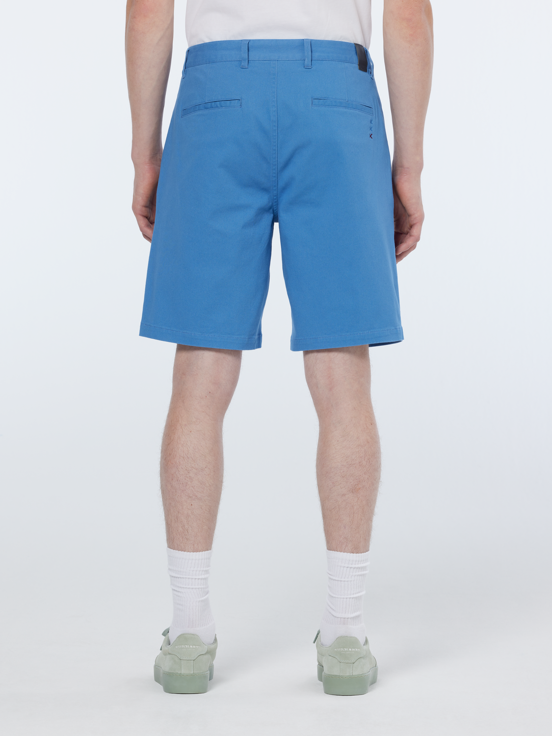 Stuart Washed Cotton Blend Regular Fit Short