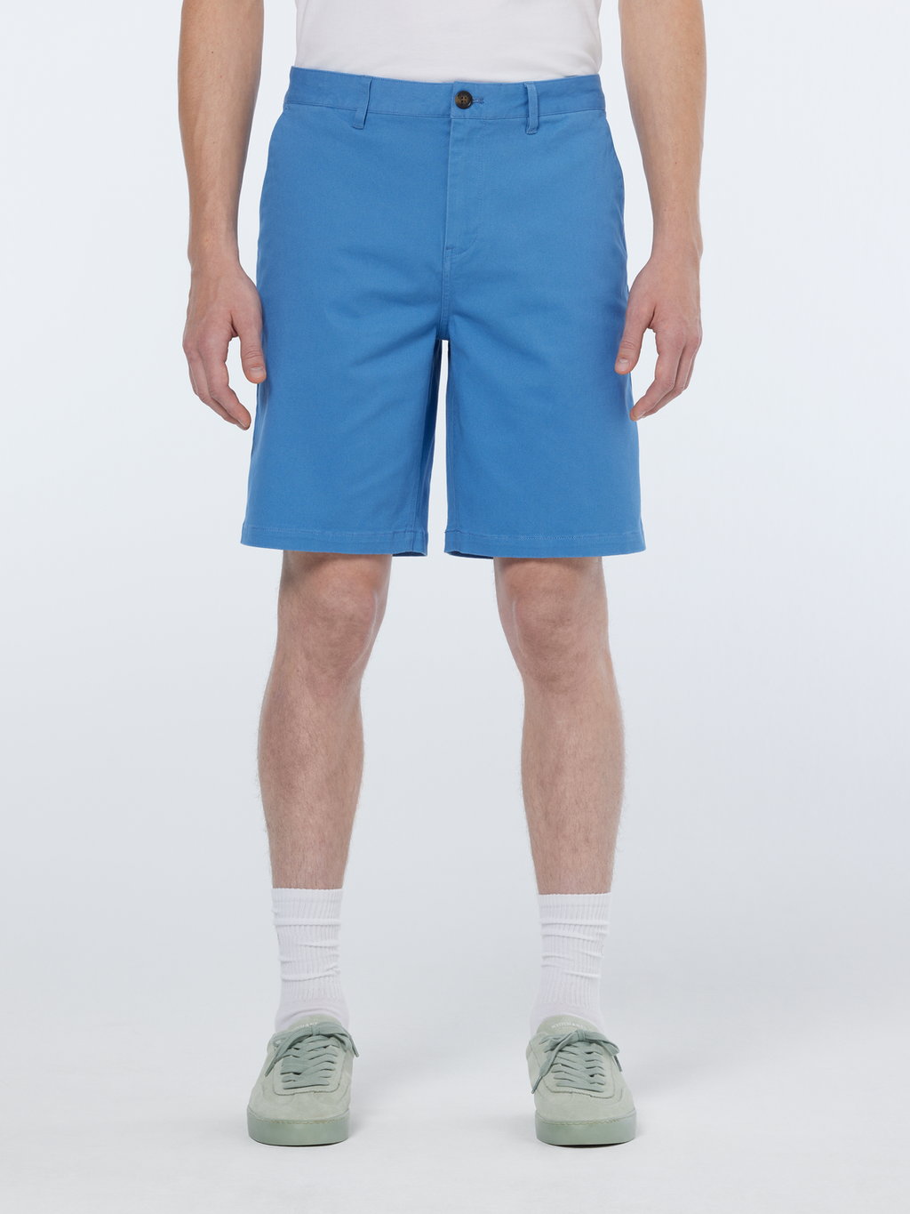 Stuart Washed Cotton Blend Regular Fit Short