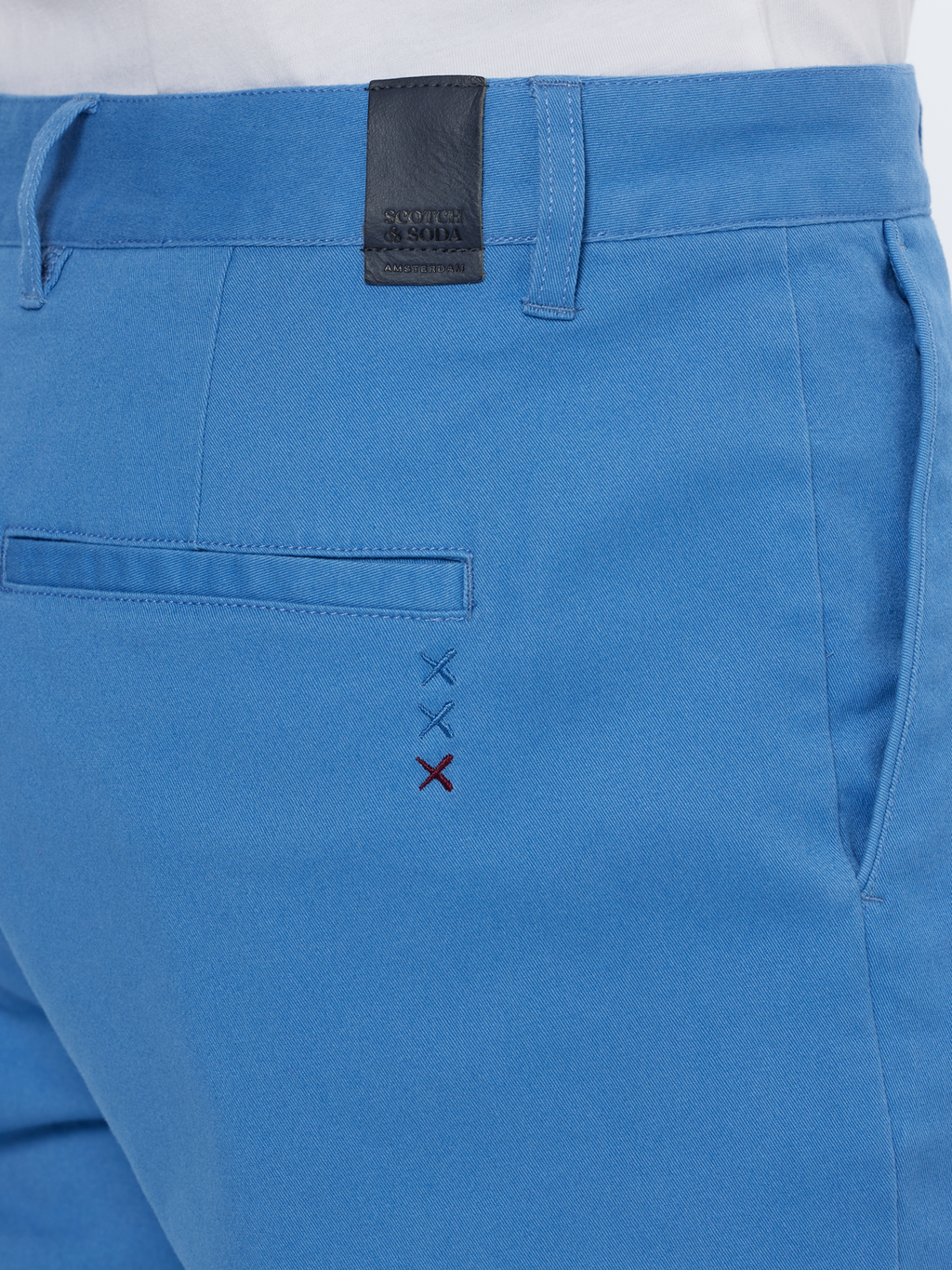 Stuart Washed Cotton Blend Regular Fit Short