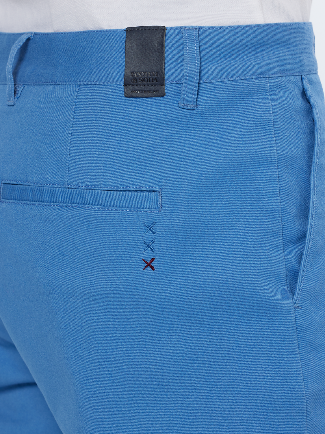 Stuart Washed Cotton Blend Regular Fit Short