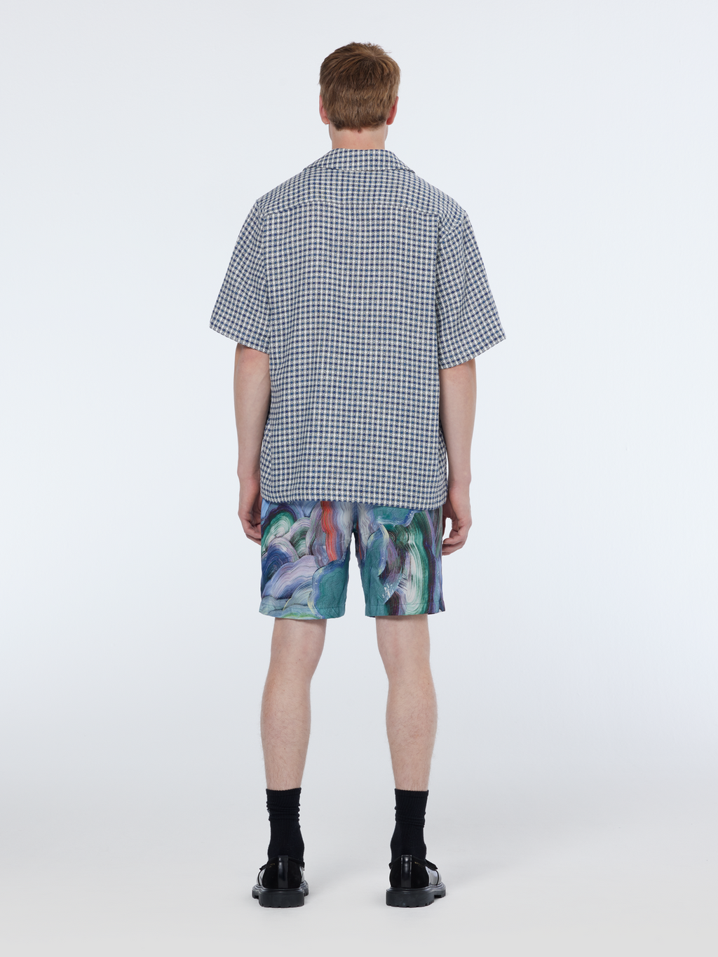 Fave Abstract Print Relaxed Fit Bermuda Short
