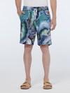 Fave Abstract Print Relaxed Fit Bermuda Short