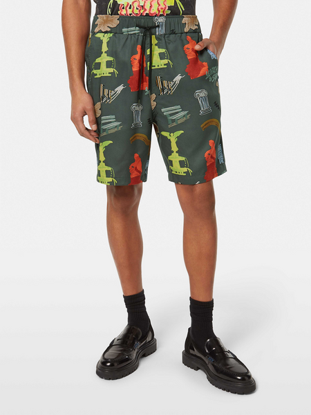 Fave Park Printed Relaxed Fit Bermuda Short – Scotch & Soda