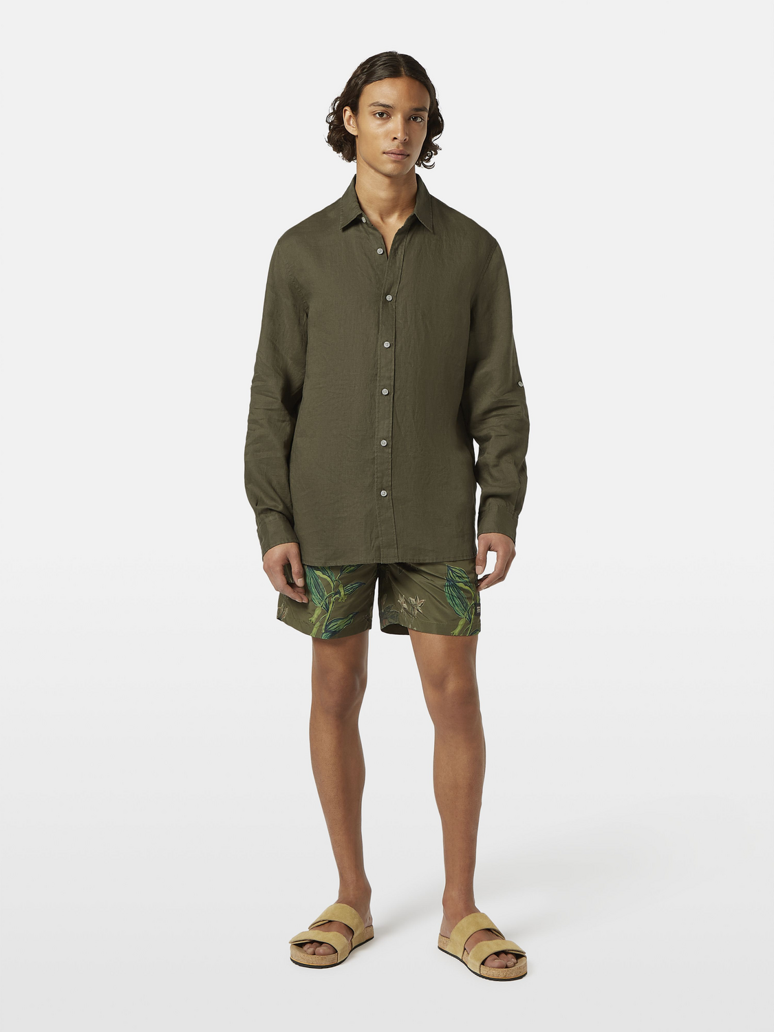 Regular Fit Linen Shirt
