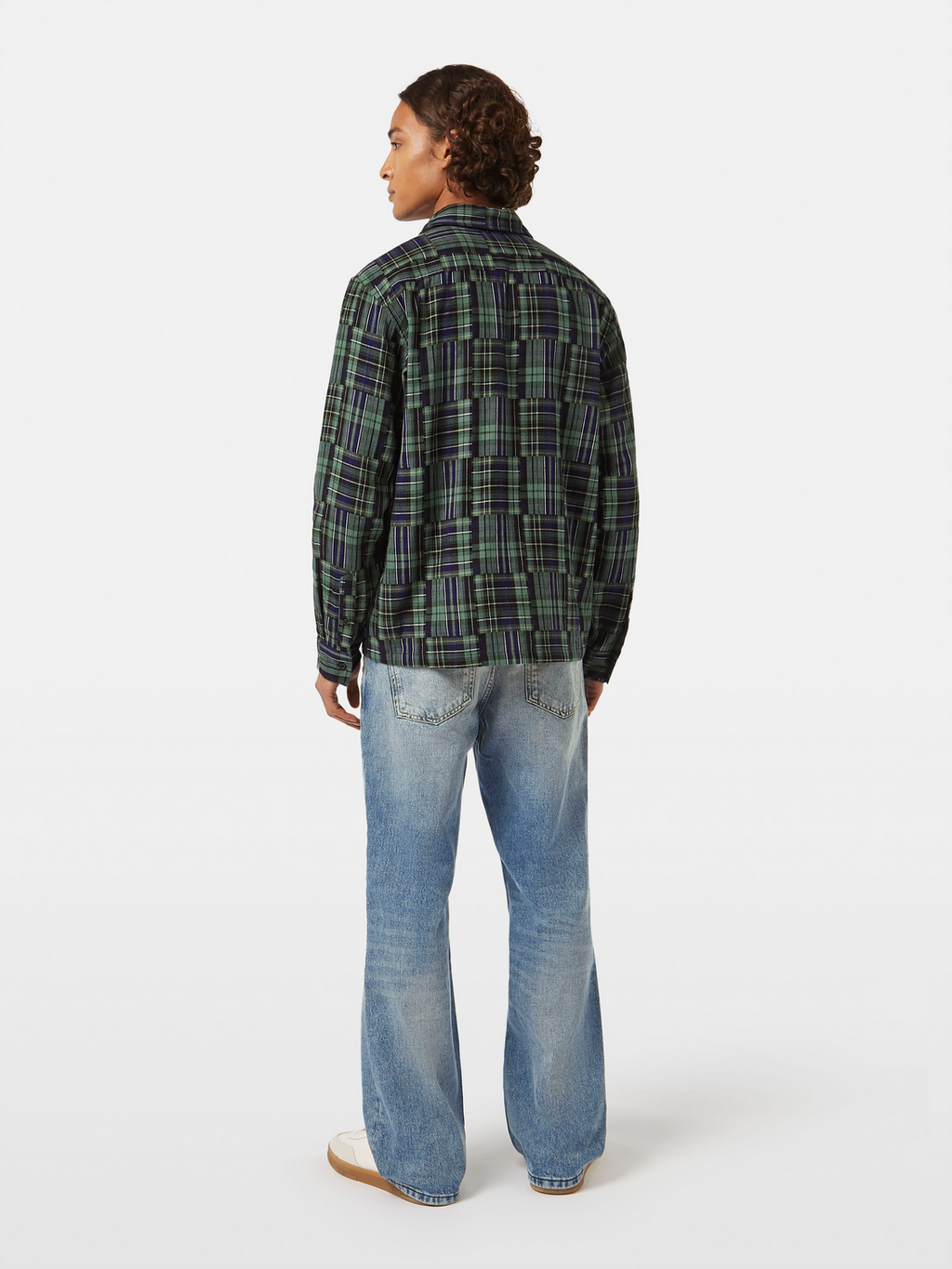 Relaxed-Fit Patchwork Shirt