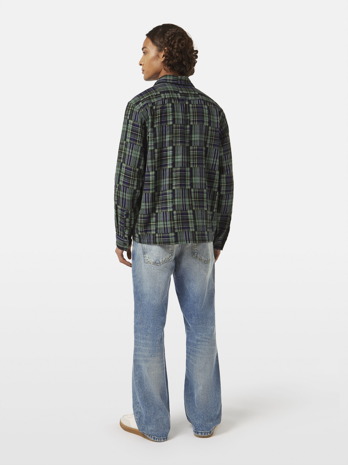 Relaxed-Fit Patchwork Shirt