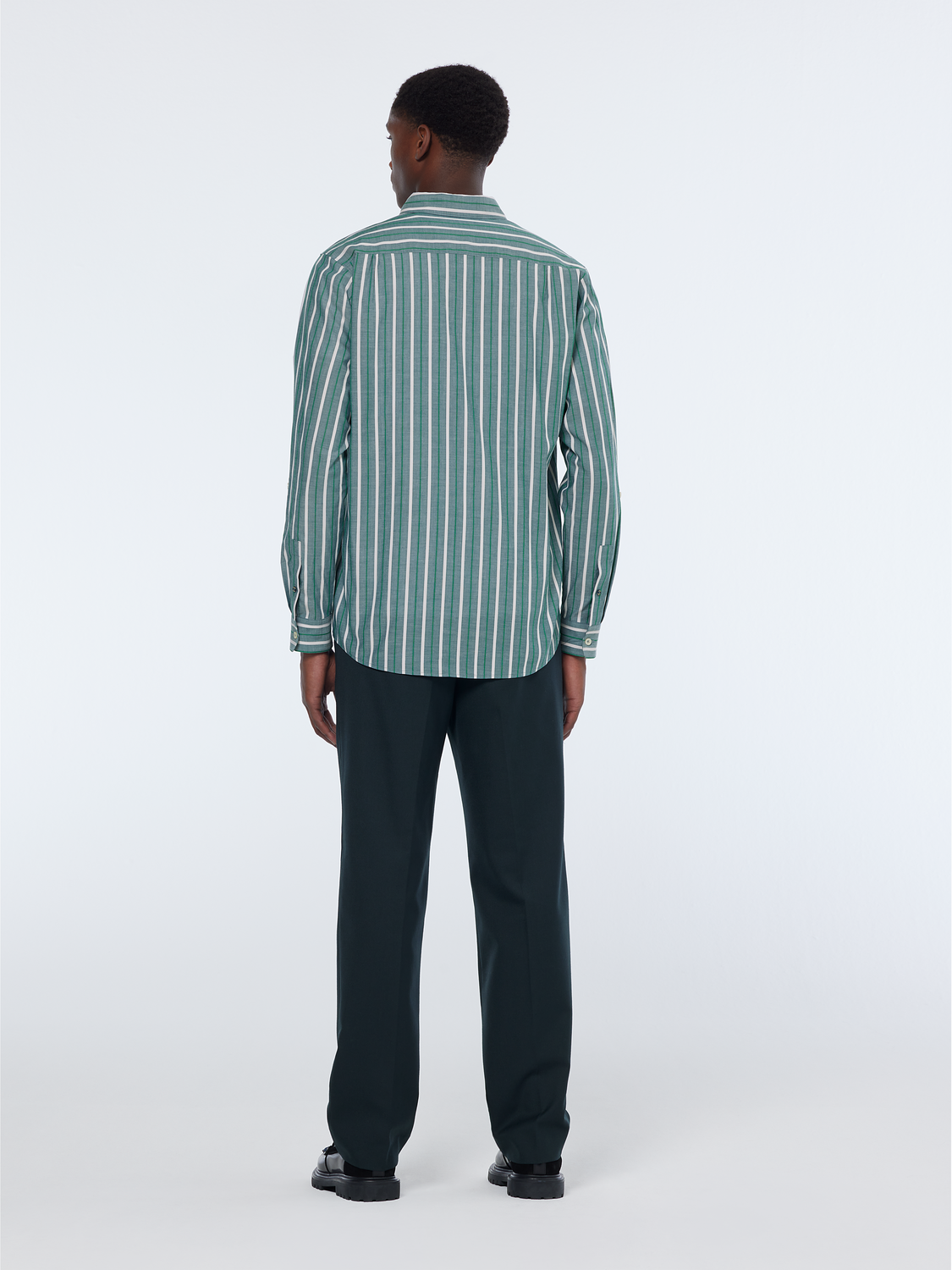 Regular Fit Dobby Stripe Shirt