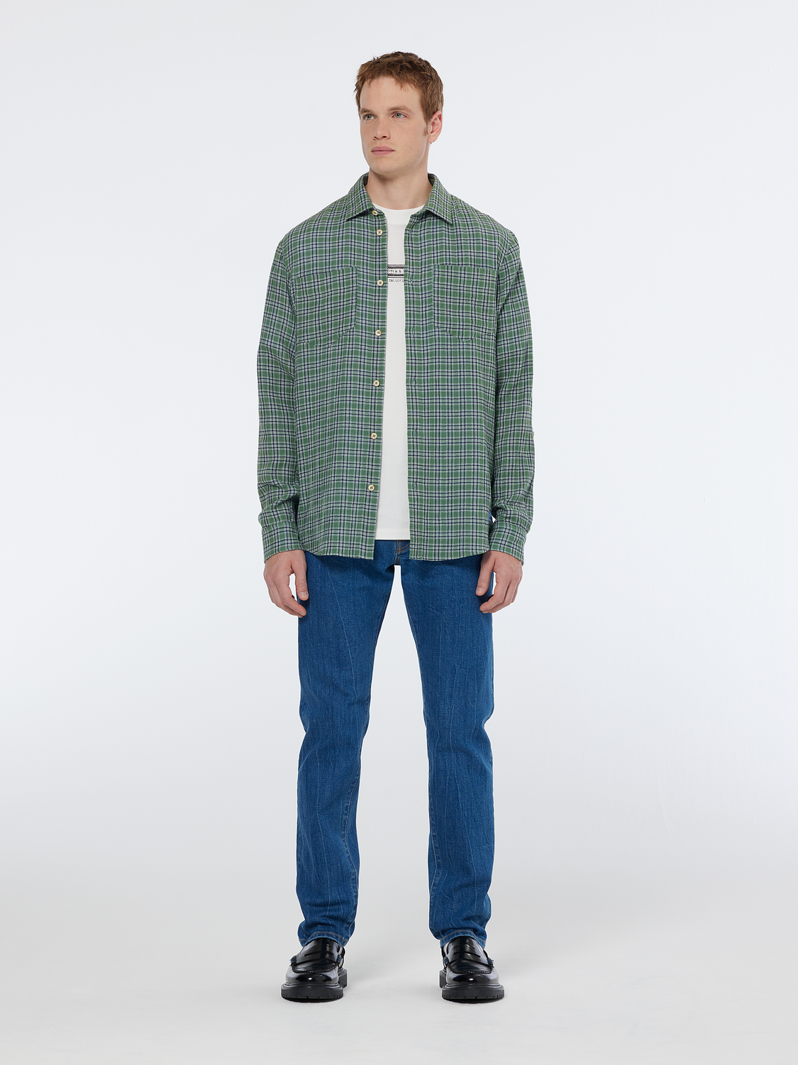 Regular Fit Double Face Check Shirt Scotch & Soda Regular Fit Double Face Check Shirt Scotch & Soda