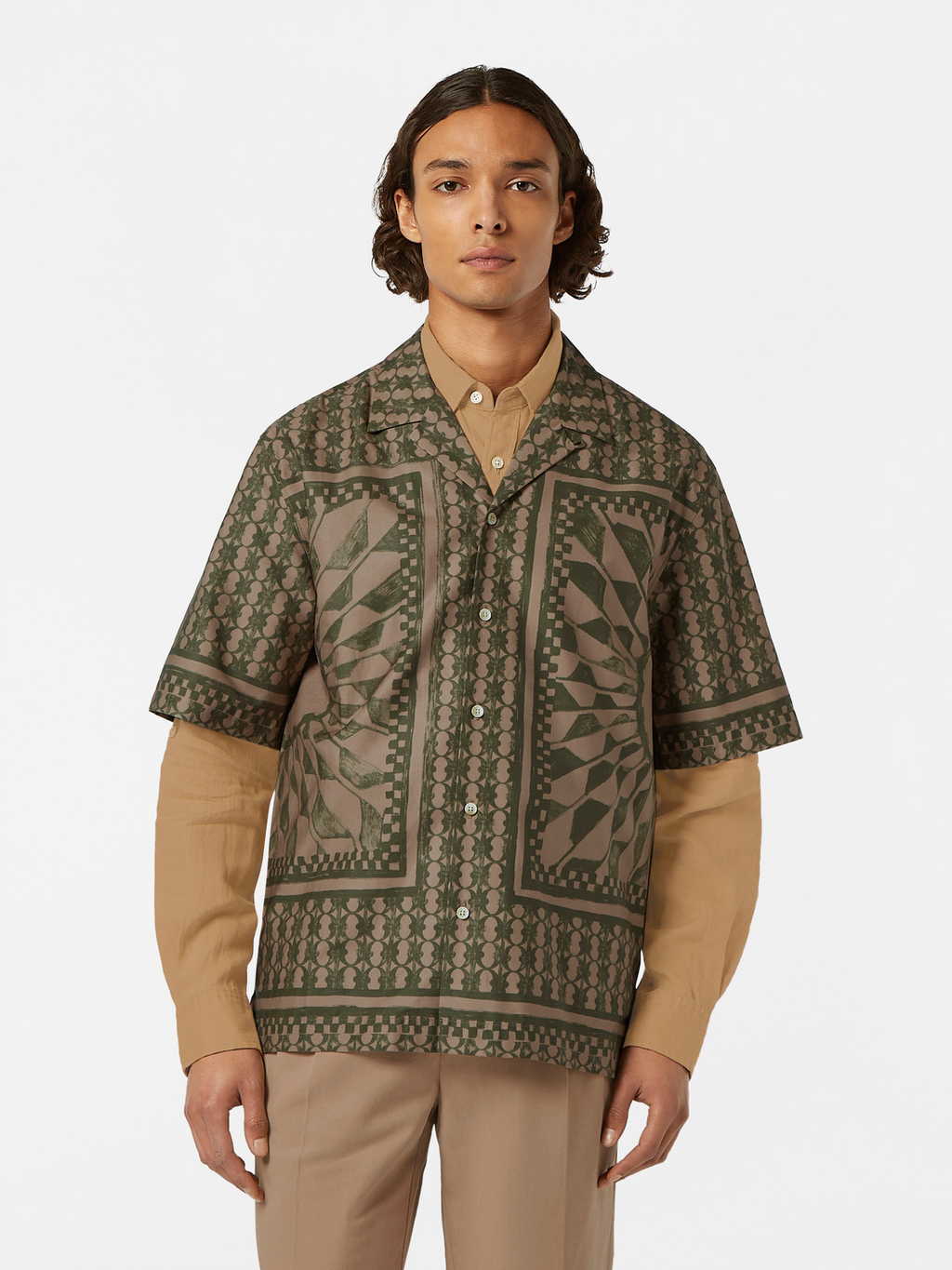 Relaxed Fit Placed Print Shirt