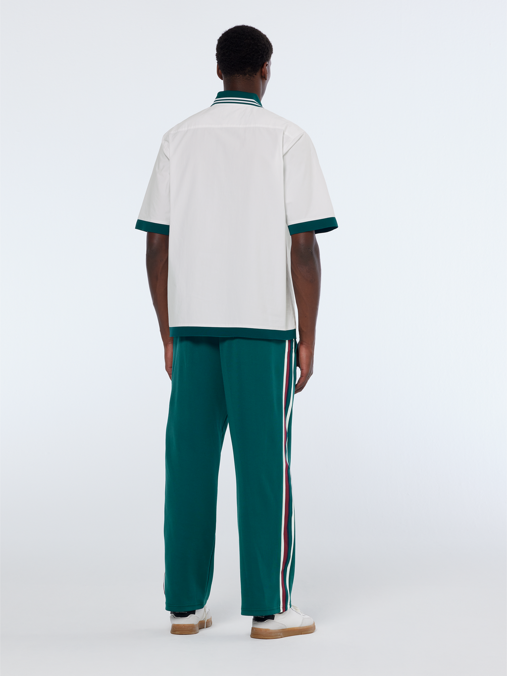 Relaxed Fit Poplin Contrast Polo