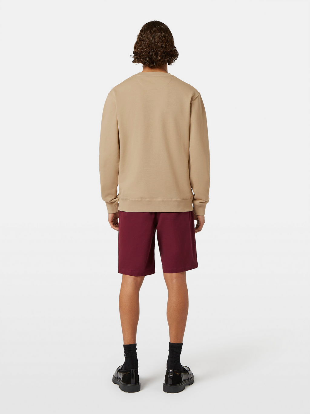 & Logo Badge Crewneck Sweatshirt