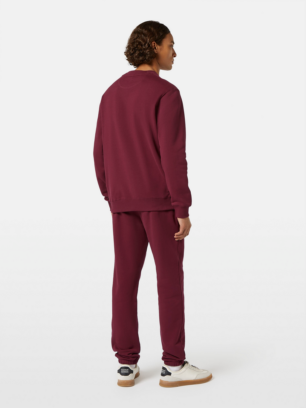 & Logo Badge Crewneck Sweatshirt