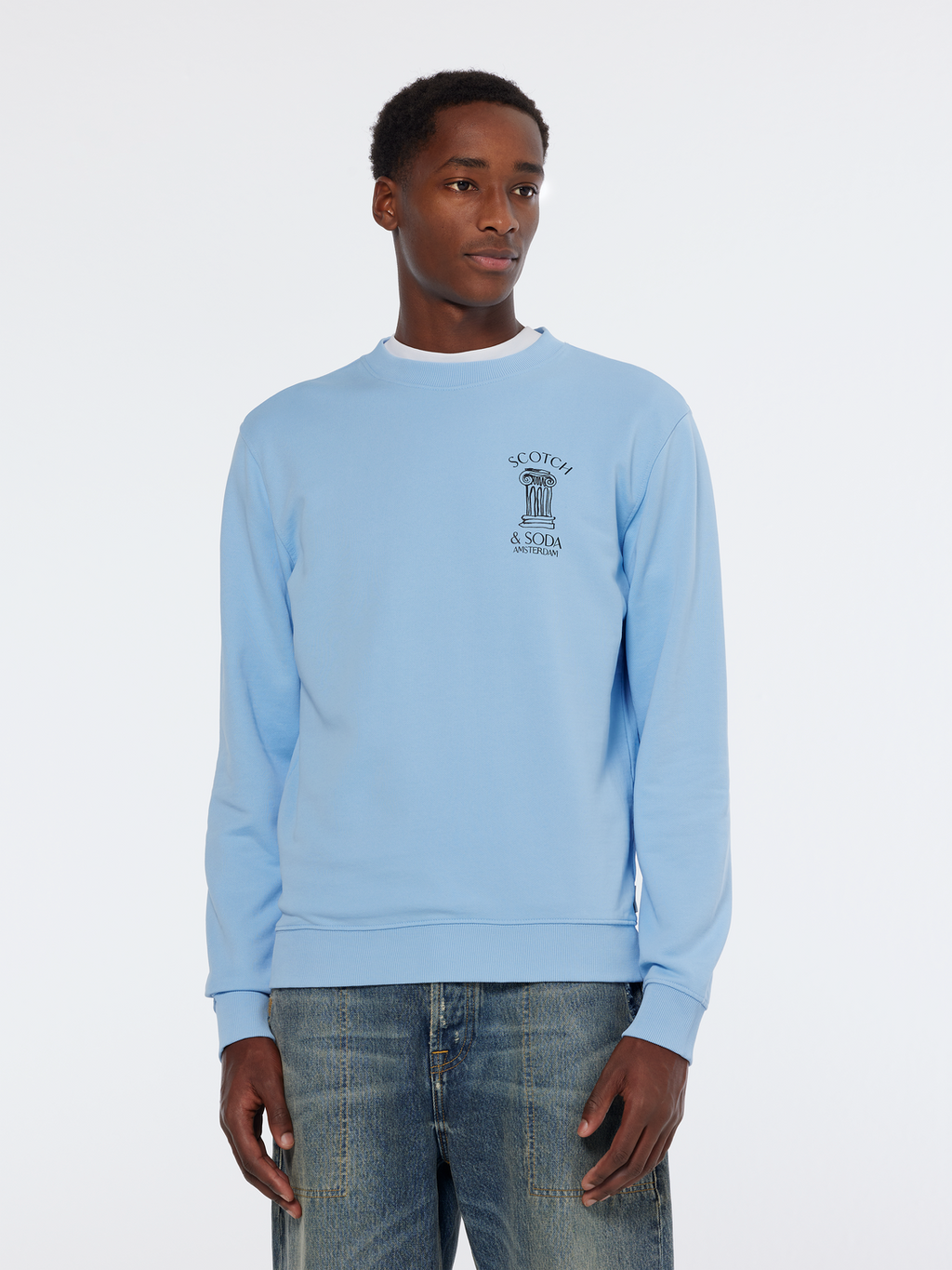 Column Artwork Sweatshirt – Scotch & Soda Column Artwork Sweatshirt – Scotch & Soda