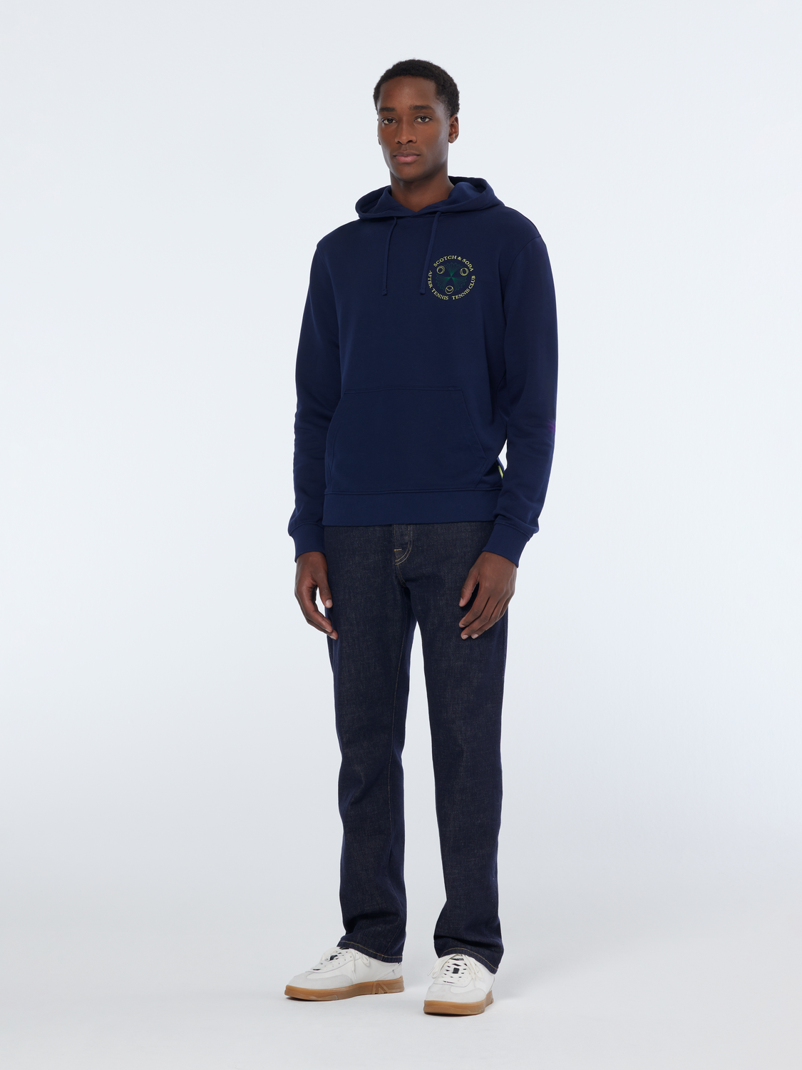 Tennis Club Artwork Hoodie – Scotch & Soda