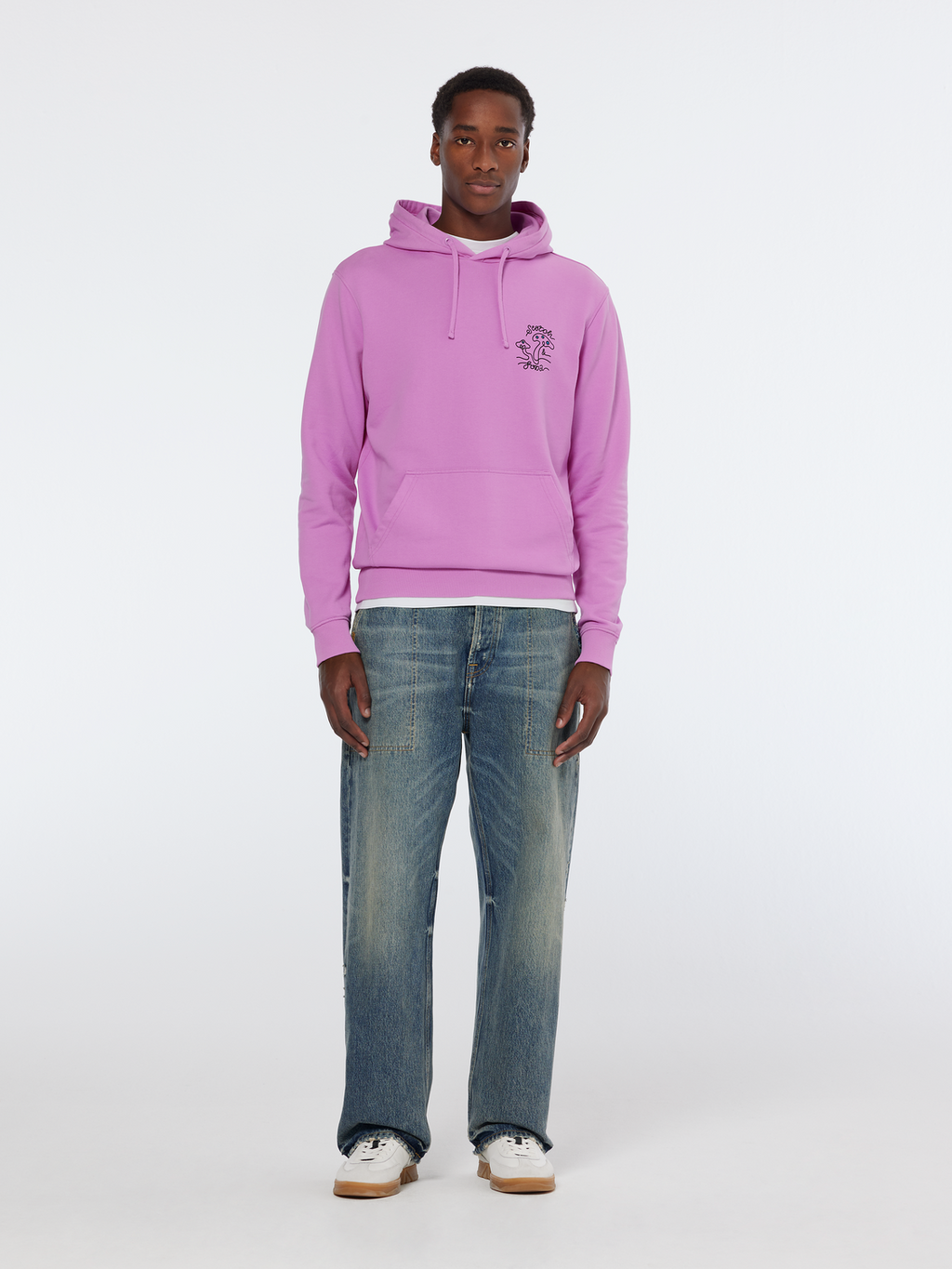 Mushroom Artwork Hoodie – Scotch & Soda Mushroom Artwork Hoodie – Scotch & Soda