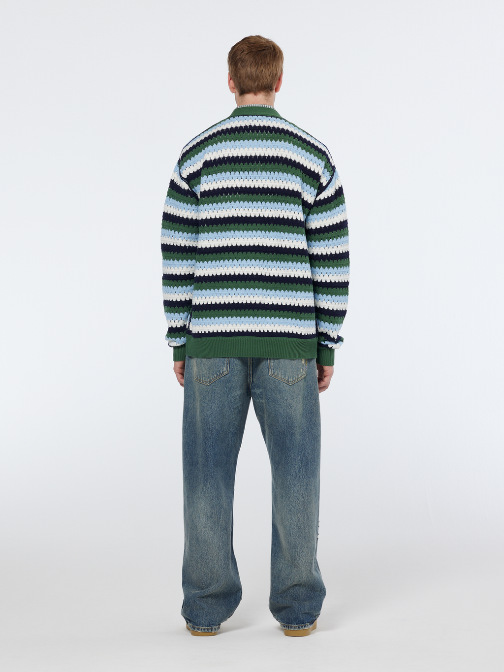 Crochet Drop Shoulder Cardigan