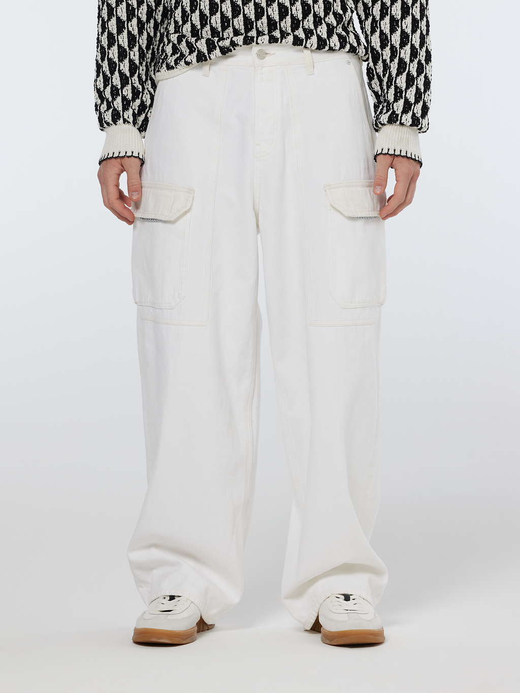 The Daze Loose Fit Cargo Jeans | Faded White – Scotch & Soda The Daze Loose Fit Cargo Jeans | Faded White – Scotch & Soda