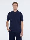 Garment Dye Pique Front Pocket Polo