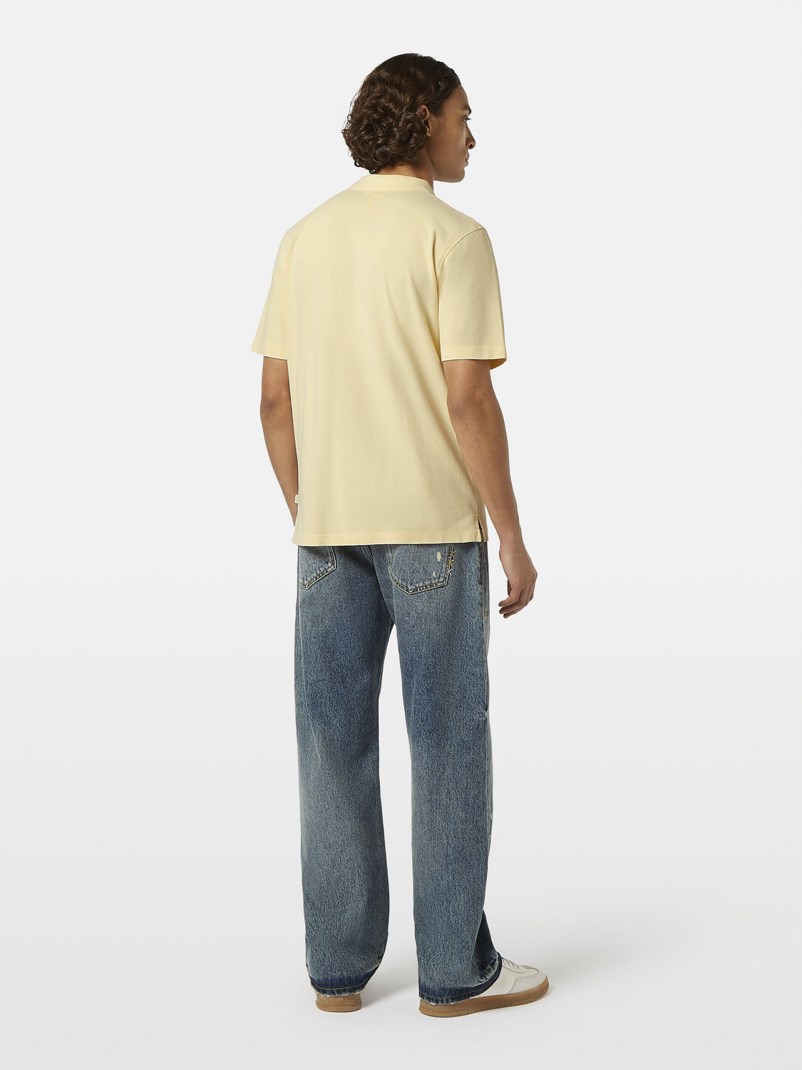 Garment Dye Pique Front Pocket Polo