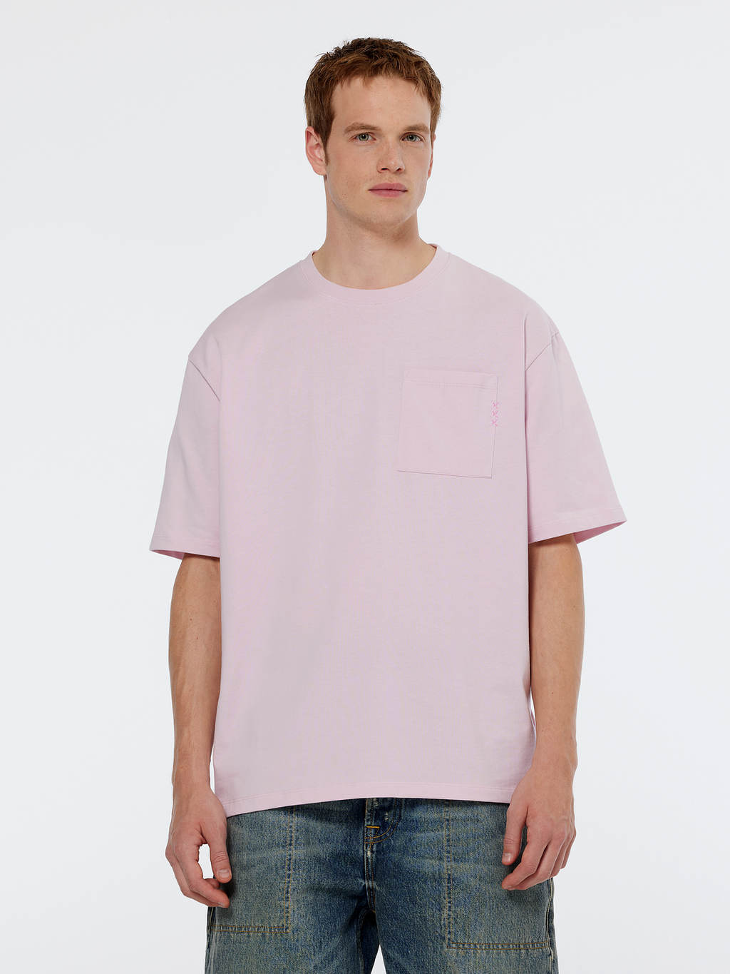 Loose Fit Front Pocket T-Shirt