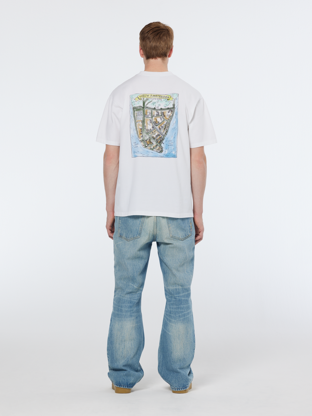 Amsterdam Artwork Relaxed Fit T-Shirt
