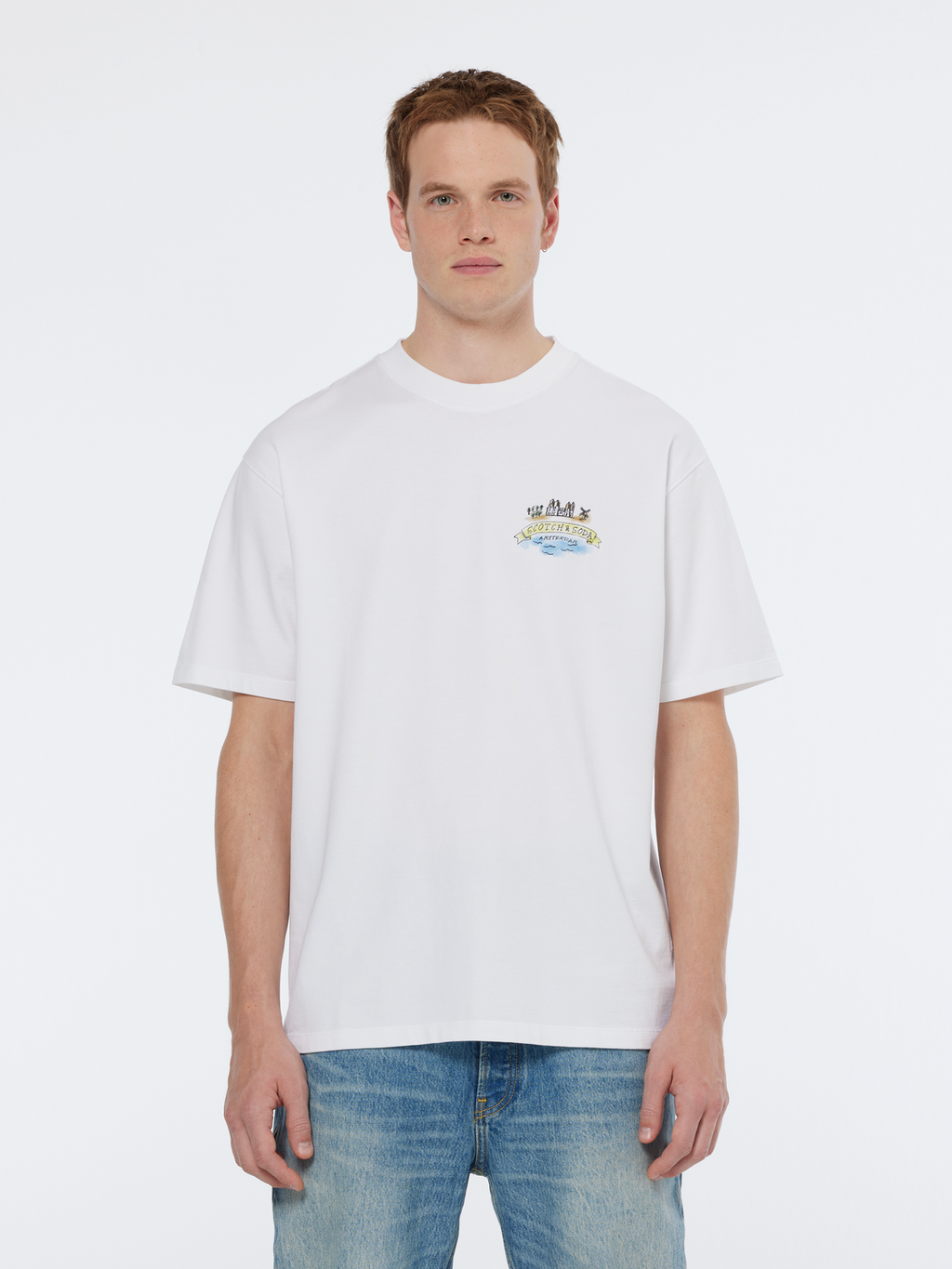 Amsterdam Artwork Relaxed Fit T-Shirt