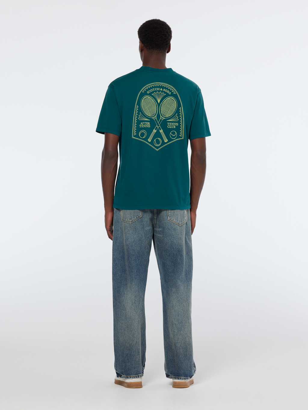 Tennis Club Artwork Relaxed Fit T-Shirt