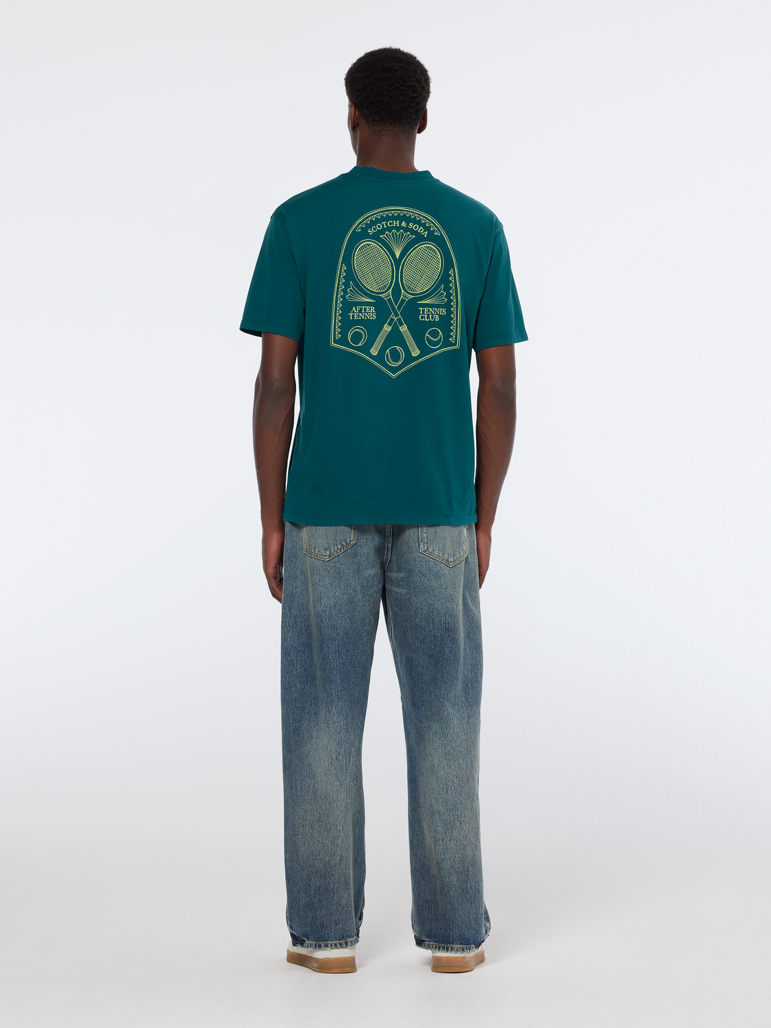 Tennis Club Artwork Relaxed Fit T-Shirt