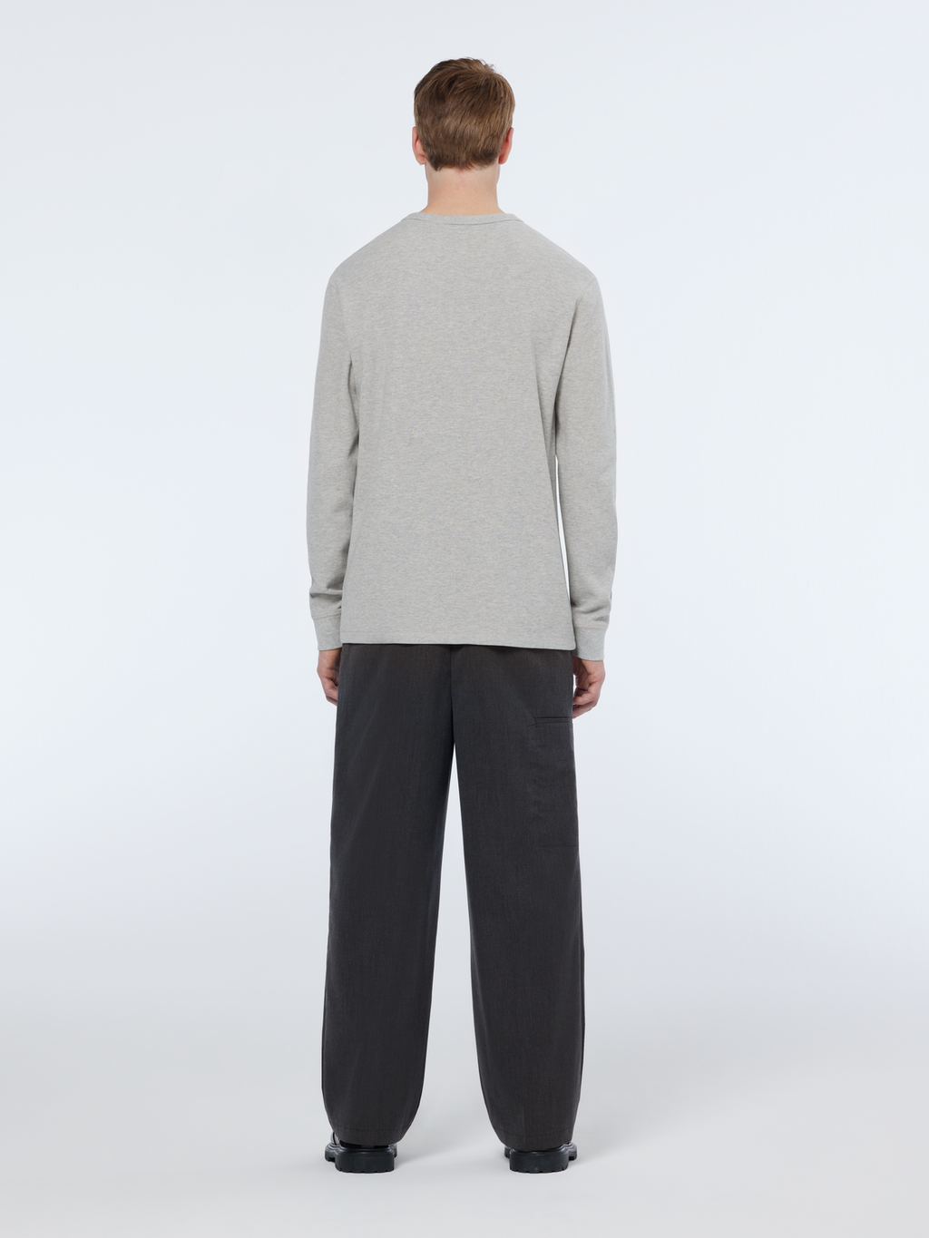 Regular Fit Waffle Long Sleeve T-Shirt