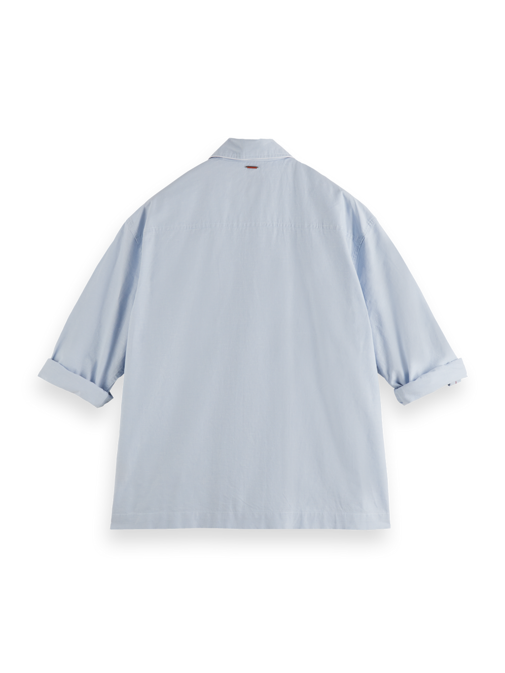 Relaxed-Fit Cotton-Linen Shirt Jacket