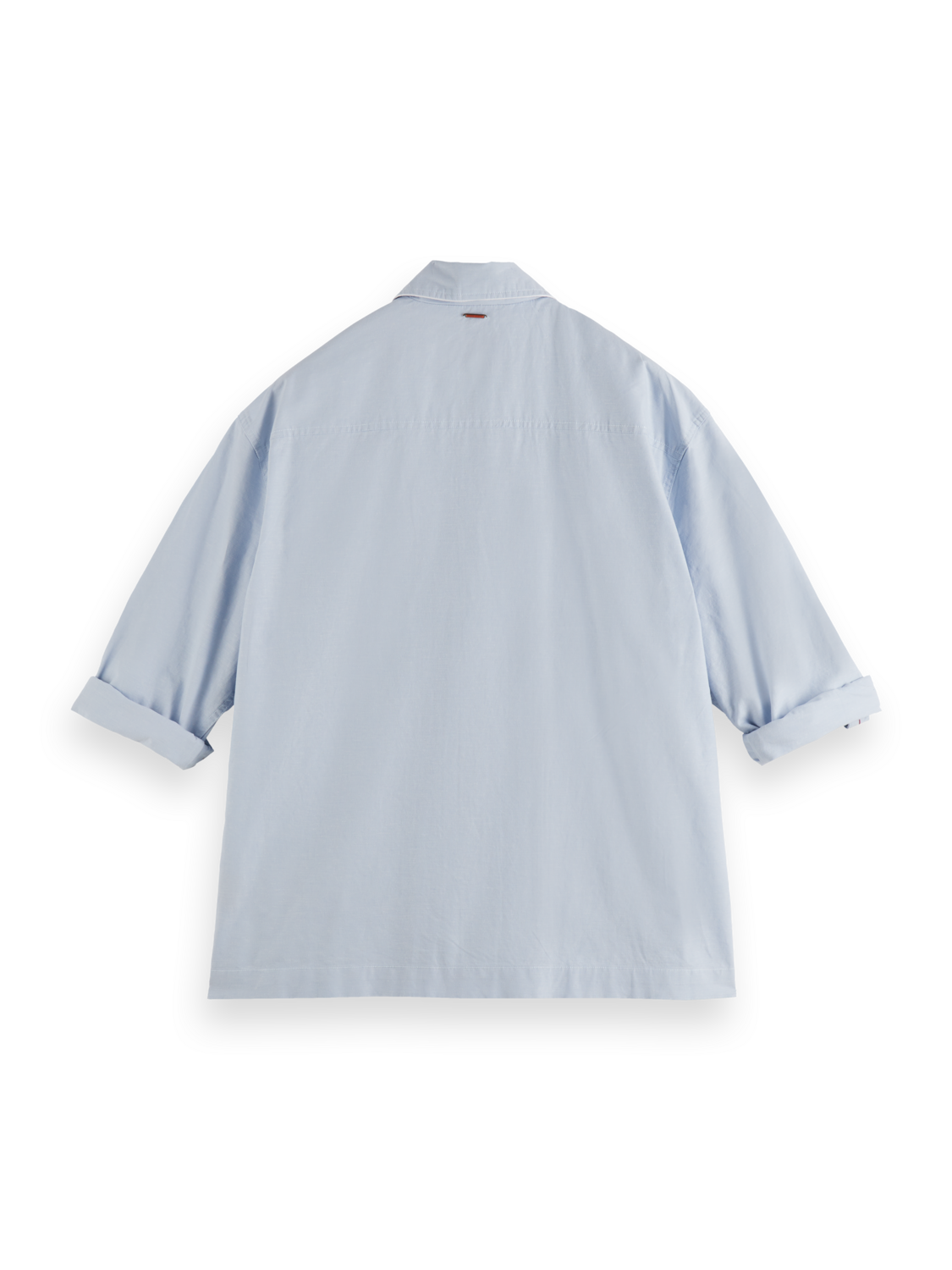 Relaxed-Fit Cotton-Linen Shirt Jacket