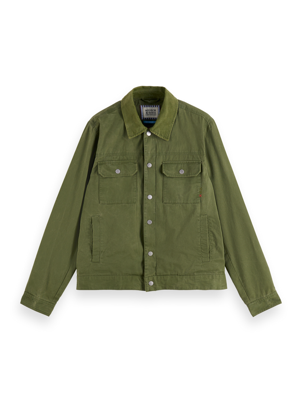 Pigment-Dyed Worker Jacket