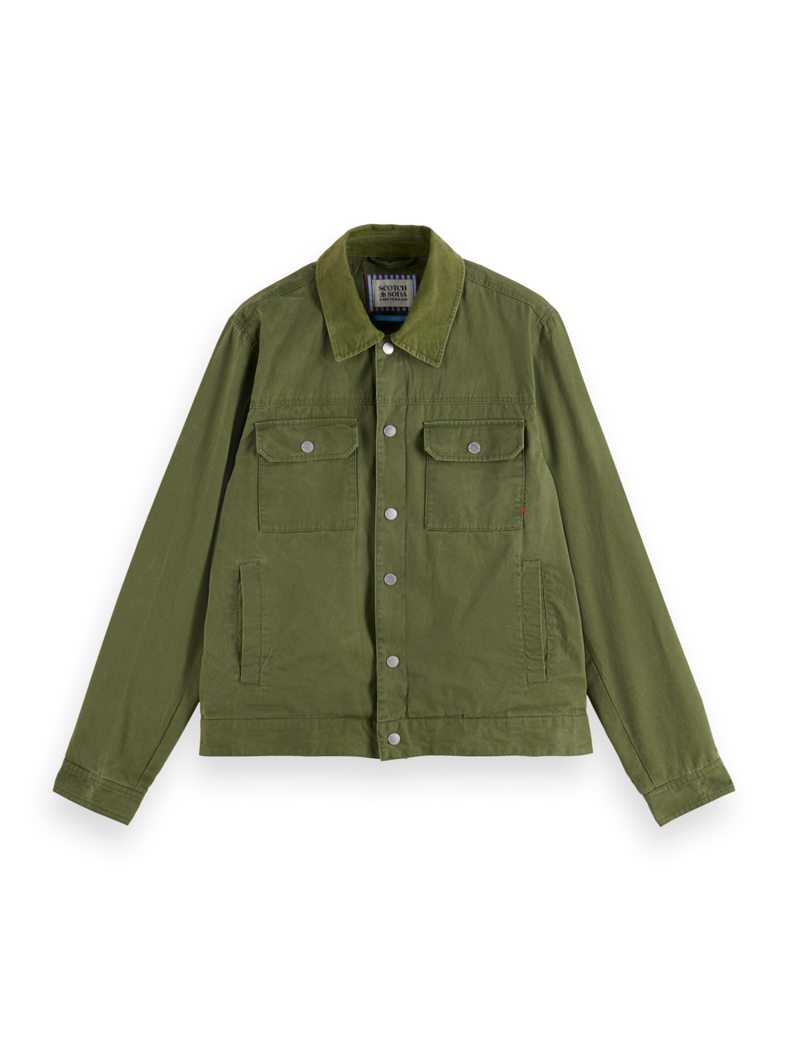 Pigment-Dyed Worker Jacket