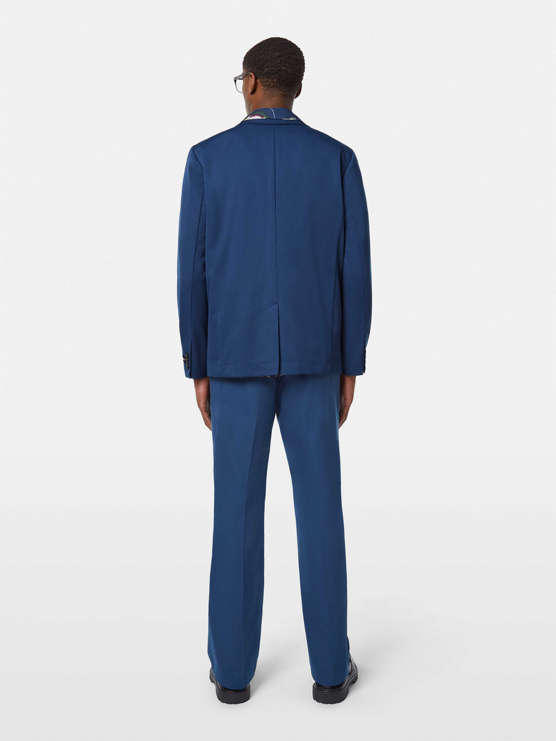 Single-Breasted Relaxed Viscose-Blend Blazer