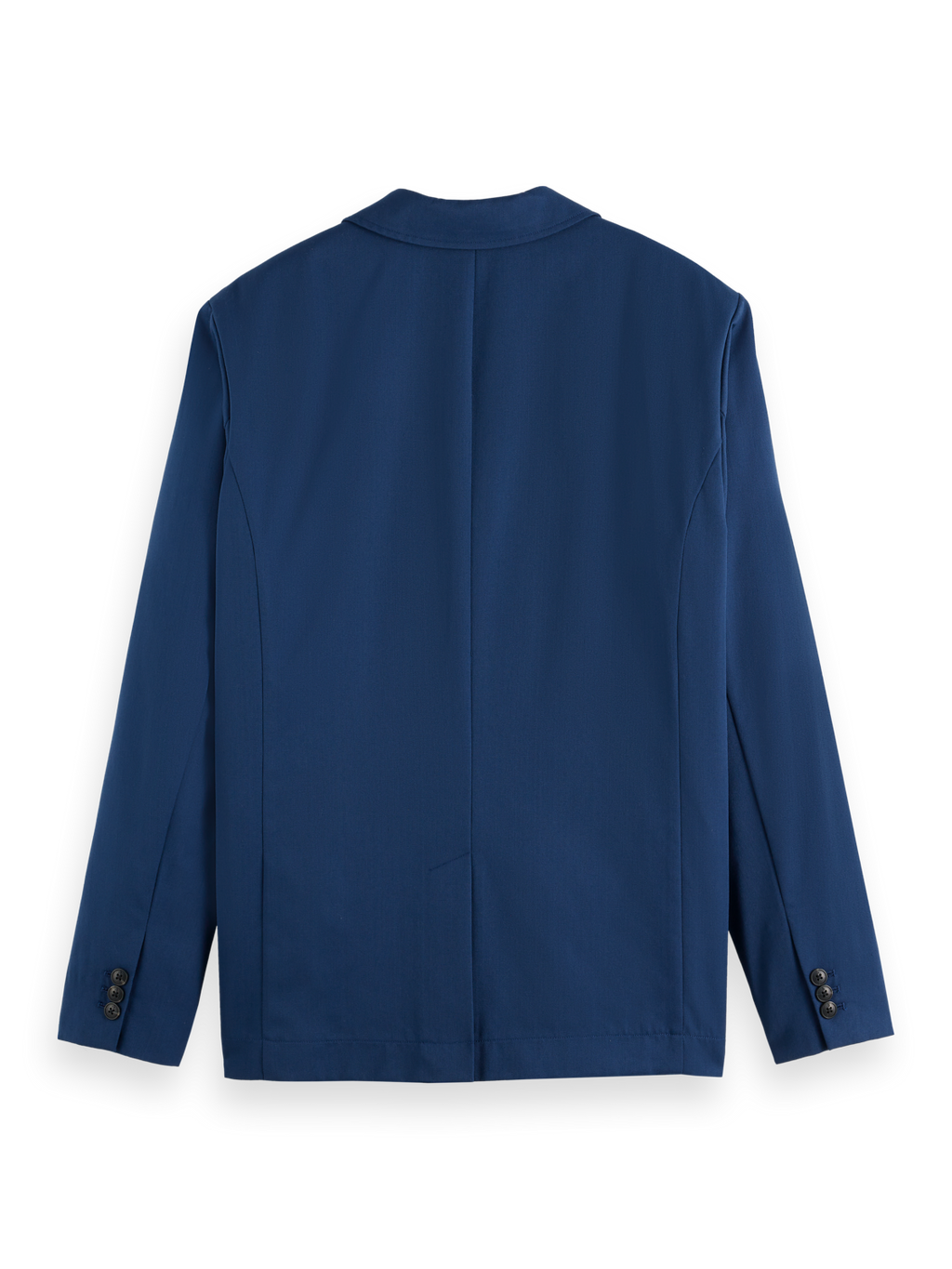 Single-Breasted Relaxed Viscose-Blend Blazer