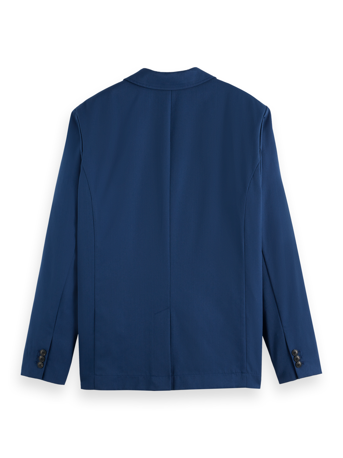 Single-Breasted Relaxed Viscose-Blend Blazer