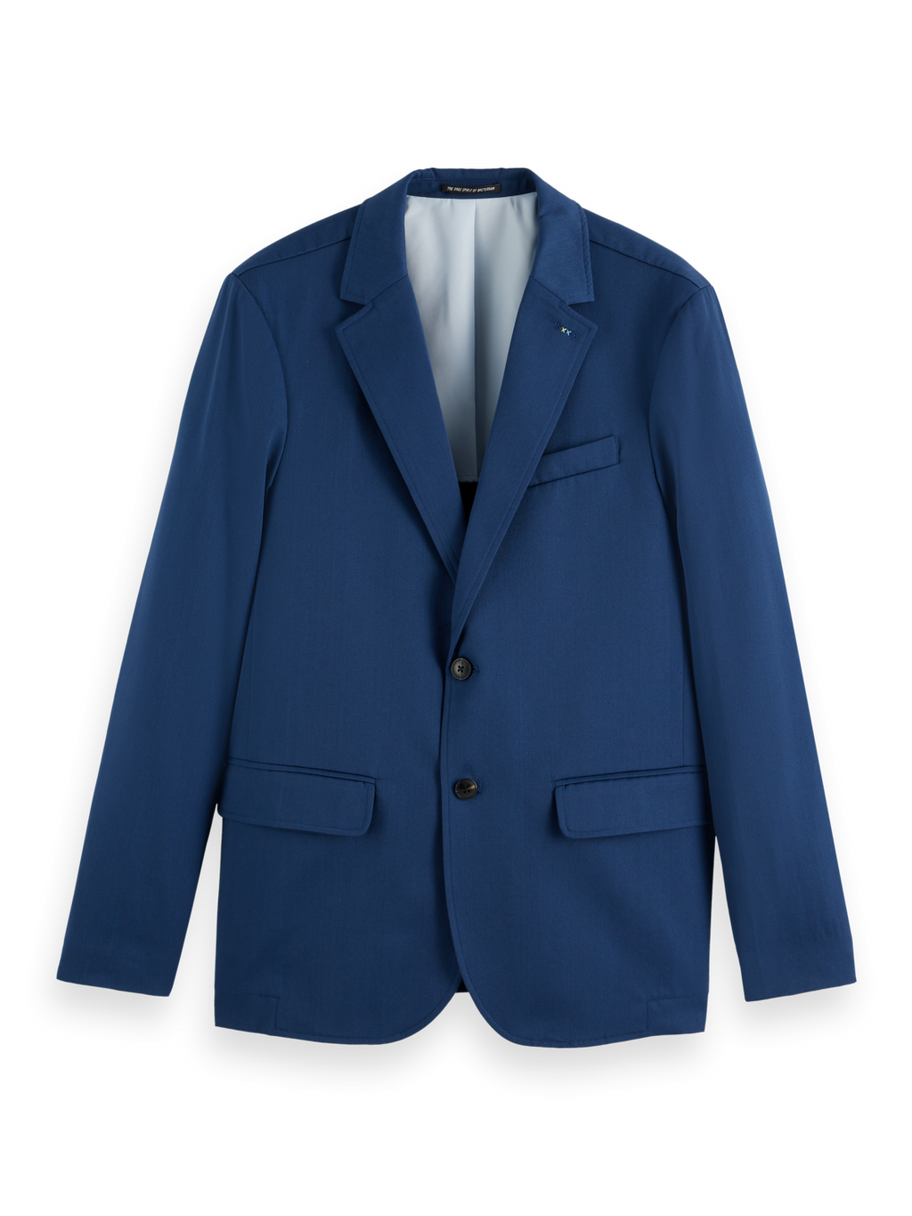 Single-Breasted Relaxed Viscose-Blend Blazer