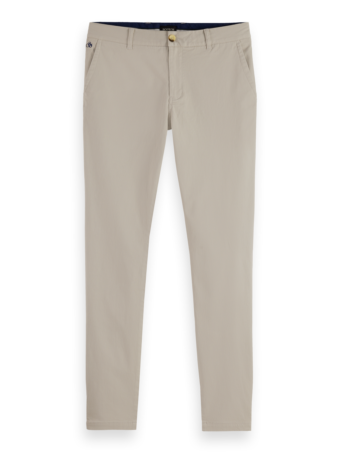 Mott Washed Cotton-Blend Twill Chino