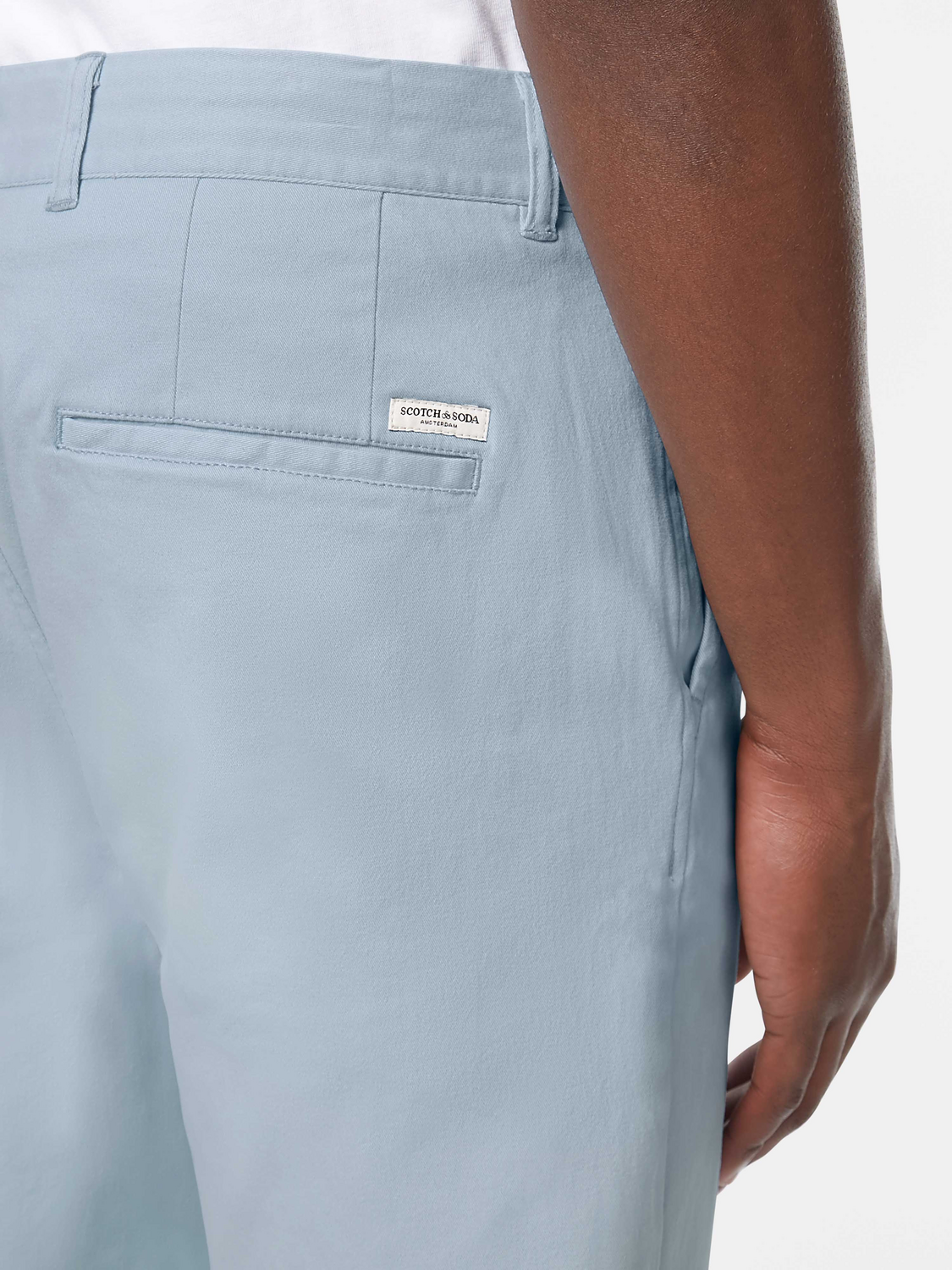Mott Washed Cotton-Blend Twill Chino