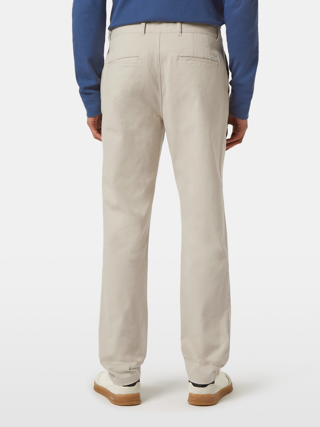 Stuart Washed Cotton-Blend Twill Chino