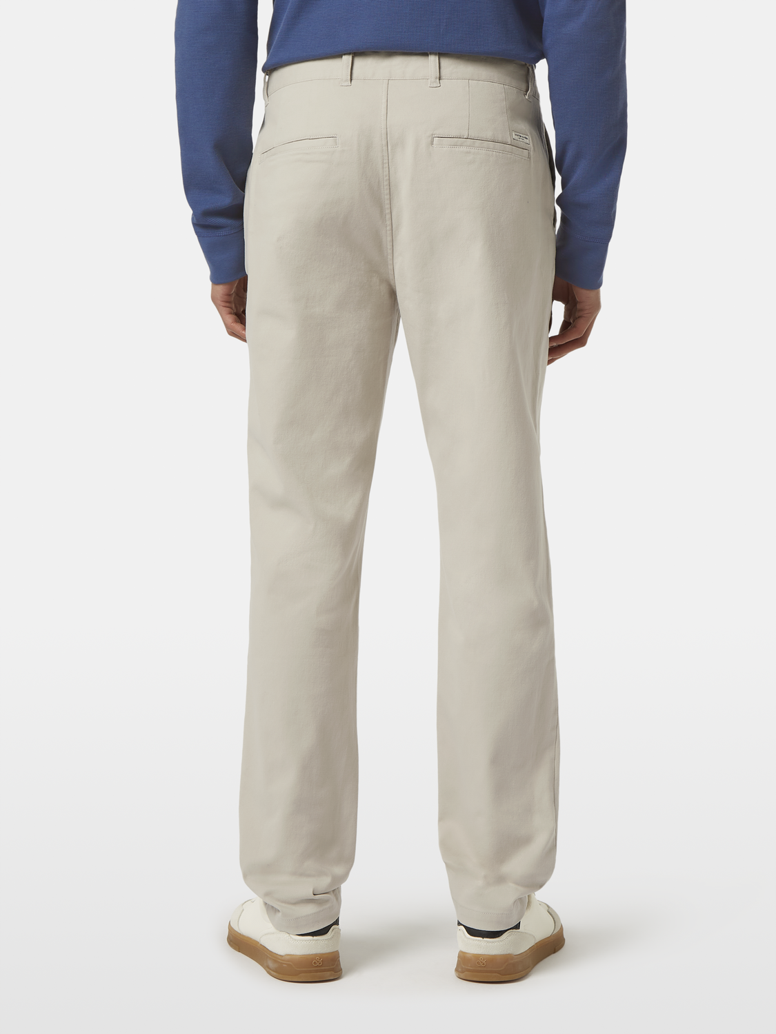 Stuart Washed Cotton-Blend Twill Chino