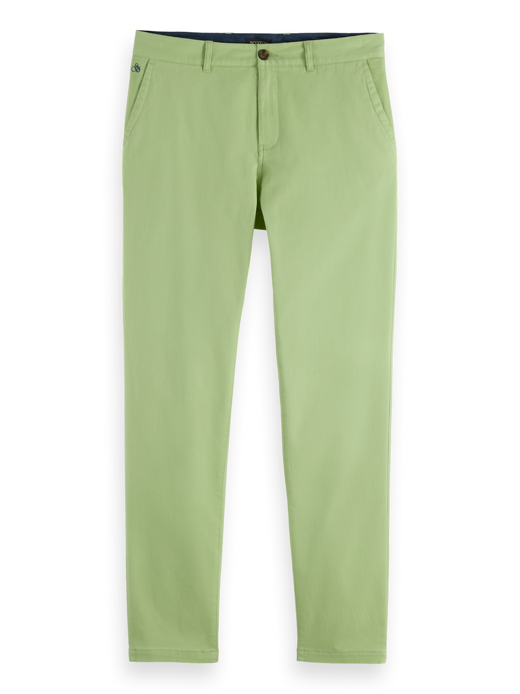Stuart Washed Cotton-Blend Twill Chino